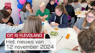 Dit is Flevoland van dinsdag 12 november 2024  Omroep Flevoland [upl. by Yelsiap]