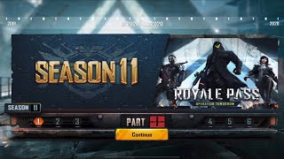 Full Max Royal Pass Season 11 🔥  PUBG Mobile [upl. by Barnes641]