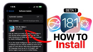 How To install iOS 181 Beta 1 and Device Support [upl. by Atilamrac560]