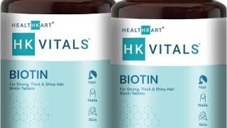 HK Vitals Biotin Review [upl. by Osnofedli]