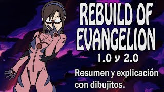 Resumiendo REBUILD OF EVANGELION 10 y 20 en 1 video [upl. by Waters]