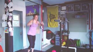 CrossFit  WOD 120906 Demo with Stephane and Lauren Rochet [upl. by Manchester496]