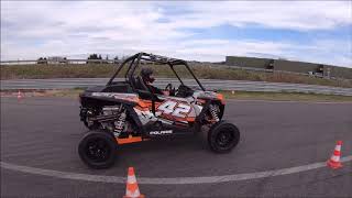 POLARIS RZR 1000 TURBO VS EASYDRIFT DTS 200x600 [upl. by Aynatal566]