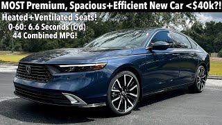 2024 Honda Accord Hybrid Touring TEST DRIVEFULL REVIEW [upl. by Anayt]