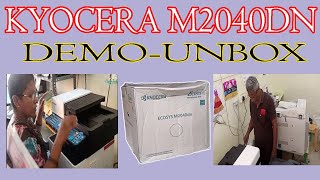 KYOCERA M2040DN  BRAND NEW  INSTALLED UNBOXING DEMO CHENNAI LOW PRICE XEROX MACHINECOPIERTECH [upl. by Silberman]