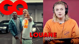 Louane juge le rap français  Freeze Corleone Gims Bosh…  GQ [upl. by Aicilla148]