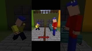 Ojciec Krzychu minecraft memes sąsiedzi viral funny śmieszne shortvideo shorts viralvideo [upl. by Duaner]