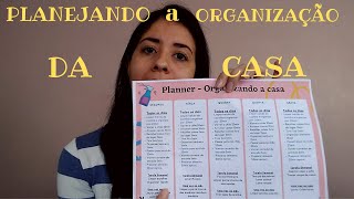 Seja mais Produtiva Dicas de como Organizar a Rotina Doméstica l Planner [upl. by Aikemal]