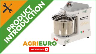 Famag Grilletta IM 510VHH spiral mixer for highhydration dough  10 speeds  Product introduction [upl. by Aihsak]