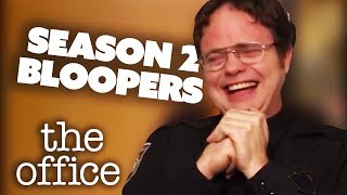 Season 2 Bloopers  The Office US  Comedy Bites [upl. by Ocirred]