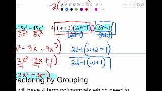 Factoring Polynomials using GCF and the Grouping Method [upl. by Erdnoid]