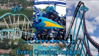 Top 8 Coasters at SeaWorld Orlando [upl. by Susanne642]