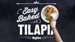 How To Make Easy Baked Tilapia [upl. by Wittie]