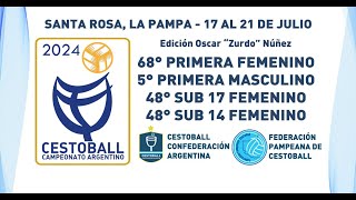 Cestoball Capital vs La Pampa Sub 14 Campeonato Argentino 2024 [upl. by Yrolg]