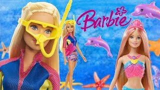 Rodzinka Barbie 💗 Magiczna syrenka i Delfiny z magicznej wyspy 🏝 bajka po polsku [upl. by Andee676]