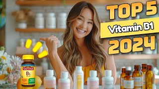 Top 5 Vitamin B1 Supplements on Amazon for 2024 Boost Your Energy [upl. by Leuqram]