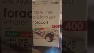 Foracort inhaler 400  formoterol fumarate and budesonide inhalerअस्थिमा के लिए [upl. by Elockin]