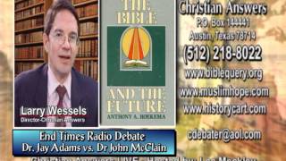 END TIMES BIBLE PROPHECY DEBATE DR JAY ADAMS AMILLENNIALISM VS DR JOHN MCLEAN PREMILL RAPTURE [upl. by Lenard]