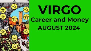 Virgo An Exceptional Offer That Open To New Life 💰 August 2024 CAREER amp MONEY Tarot Reading [upl. by Annaili]