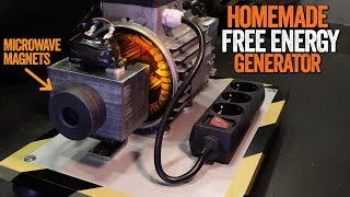 10Kw FREE ENERGY GENERATOR with Microwave Parts [upl. by Simon]