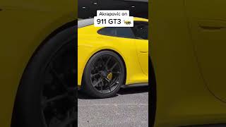 Unleashing the 40liter Porsche 911 GT3 engine with an upgraded Akrapovic exhaust  newsforcar [upl. by Aydin]