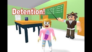 Roblox Escape Detention With Molly [upl. by Eintirb]