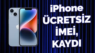 iPhone için ücretsiz IMEI kaydı nasıl yapılır İşte sır yöntem [upl. by Anauqat]