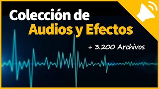 🎵Colección de Audios Intros y Efectos para tus Vídeos 🔥 Gratis [upl. by Walburga]