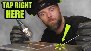 Tap Your Filler Rod HERE TWICE the Trick Only Pros Know Tig Welding Stainless Steel [upl. by Geanine]