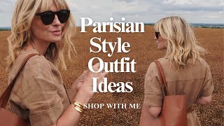 FRENCH SUMMER STYLE try on AT SEZANE AND MAJE PARIS  14 Parisian Style Outfits [upl. by Asim]