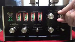 SANSUI QS100  SONY TA3140F [upl. by Aldous441]