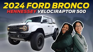 2024 Ford Bronco Hennessey Velociraptor 500 Walkaround  Ames Ford Performance [upl. by Ahsiemal320]