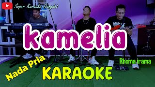 KAMELIA  KARAOKE NADA PRIA  RHOMA IRAMA [upl. by Hilarius]