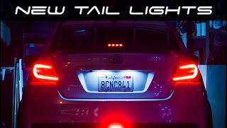 New Tail lights for my 2018 WRX  Subispeed V2 [upl. by Adnohryt334]