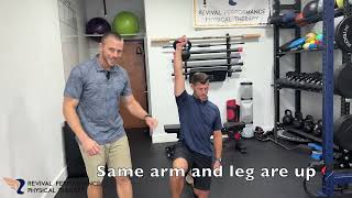 Unilateral Overhead Shoulder Stability Side Bending in Half Kneeling [upl. by Season359]