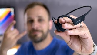 Aftershokz Aeropex Super Review  Im SHOOK [upl. by Ariew]