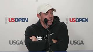 Rory McIlroy Tuesday Press Conference 2024 US Open Championship © USGA [upl. by Yelsel65]