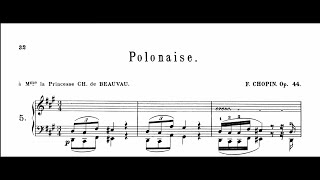 Chopin  Polonaise Op44 No5 in F sharp minor quotTragicquot RichardHamelin [upl. by Nytsirhc988]