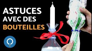 5 super idées recyclage avec des BOUTEILLES PLASTIQUES [upl. by Bryana]