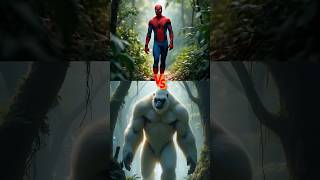 🔥 SpiderMan vs Gadzila Yeti and others spiderman vs superhero [upl. by Reina]