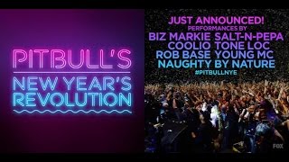 Pitbulls New Years Revolution 2016 Coolio [upl. by Worra]