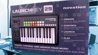 Unboxing Novation Launchkey 25 En español [upl. by Harima355]