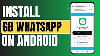 How to install GB WhatsApp on Android [upl. by Sixele]