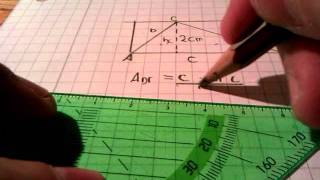 Flächeninhalt beim Dreieck berechnen  Mathematik leicht gemacht [upl. by Johnnie]