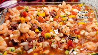 🔴 Como Hacer un Delicioso Ceviche Mixto Riquisimo💥 [upl. by Ardnael116]