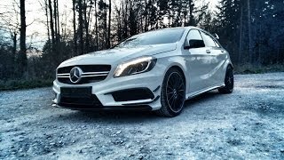 Mercedes A45 AMG Aero Paket Edition 1 DRIVE SOUND [upl. by Yenduhc]