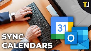 How To Sync Google Calendar with Outlook [upl. by Afatsuom]