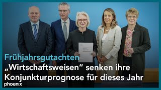 BPK Frühjahrsgutachten 2024 der quotWirtschaftsweisenquot  150524 [upl. by Eisinger896]