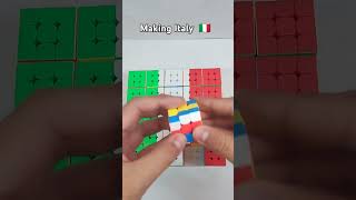 Making Italy 🇮🇹 viral cubing [upl. by Nerra]