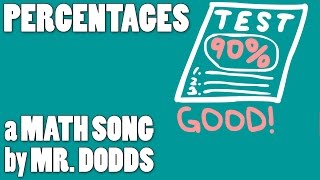 Colin Dodds  Percentages Math Song [upl. by Keener]